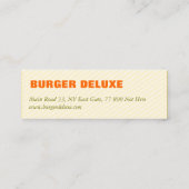 Mini Kaart Bold Visitekaartje (Achterkant)