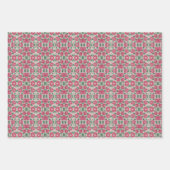 Mini kerst Bonanza inpakpapier (Voorkant 3)