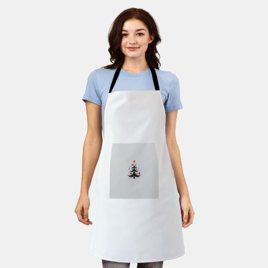 Mini-kerstboom Apron Schort (Gedragen)