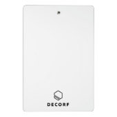 Mini klembord (Achterkant)