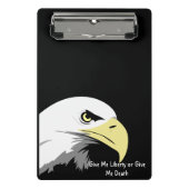 Mini Klembord Geef me vrijheid (Voorkant)