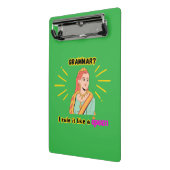 Mini Klembord: Grammatica Queen Mini Klembord (Angled2)