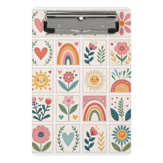 Mini Klembord Kleine Klembord Kantoorartikelen (Voorkant)