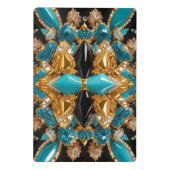 Mini klembord met Bahama's kleuren (Achterkant)