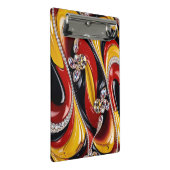 Mini klembord met Belgische kleuren (Schuin)