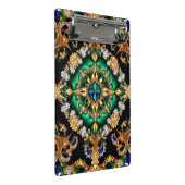 Mini klembord met Braziliaanse kleuren (Schuin)