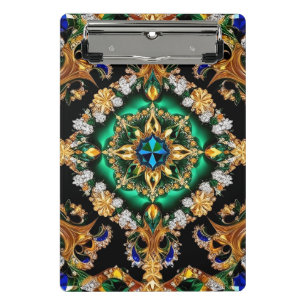 Mini klembord met Braziliaanse kleuren