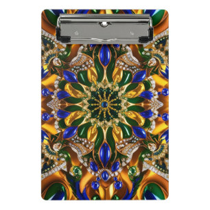 Mini klembord met Brazilië Kleuren