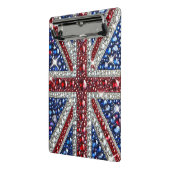 Mini klembord met Britse kleuren (Angled2)