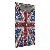 Mini klembord met Britse kleuren (Schuin)