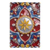 Mini klembord met Colombiaanse kleuren (Achterkant)