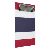 Mini klembord met de vlag van Thailand (Schuin)