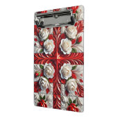 Mini klembord met Engels Rozen Design (Angled2)