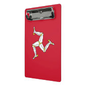 Mini-klembord met Isle of Man flag, VK Mini Klembord (Angled2)