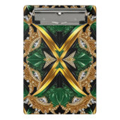 Mini klembord met Jamaicaanse kleuren (Voorkant)