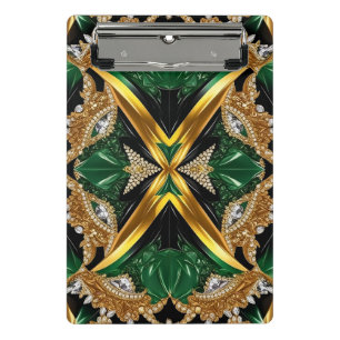 Mini klembord met Jamaicaanse kleuren
