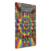 Mini klembord met LGBTQ-kleuren (Schuin)