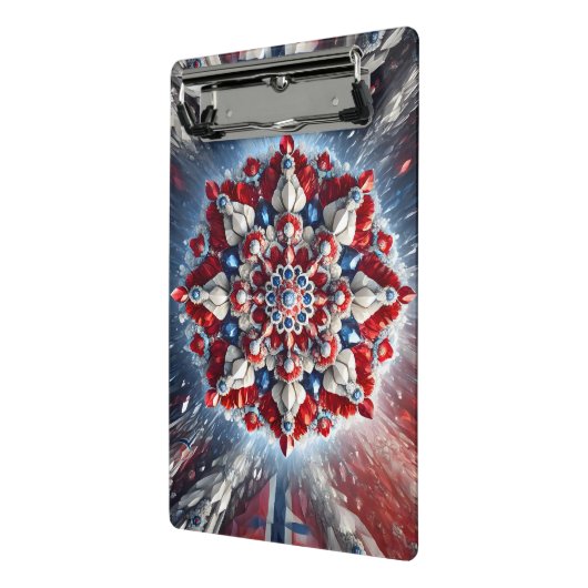 Mini klembord met Noorse kleuren (Angled2)