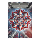 Mini klembord met Noorse kleuren (Voorkant)