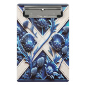 Mini klembord met Schotse distels (Voorkant)