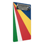 Mini klembord met Seychellen kleuren (Schuin)