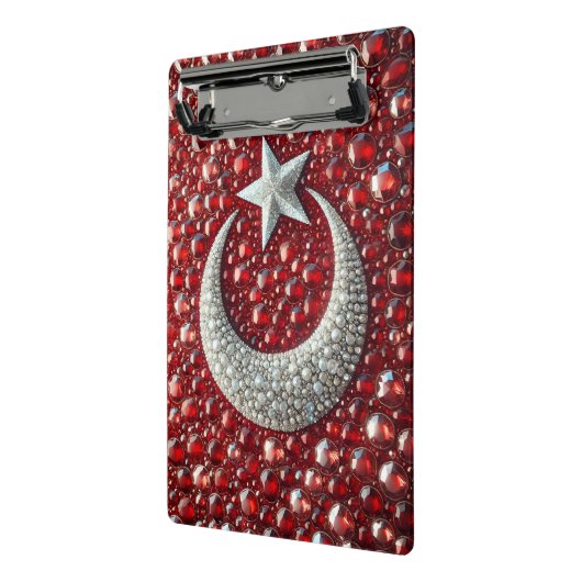 Mini klembord met Turkse kleuren (Angled2)