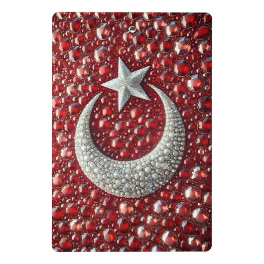 Mini klembord met Turkse kleuren (Achterkant)