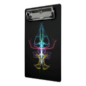 Mini Klembord met veelkleurig ontwerp (Angled2)