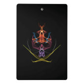 Mini Klembord met veelkleurig ontwerp (Achterkant)