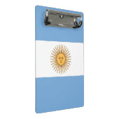 Mini klembord met vlag van Argentinië (Schuin)