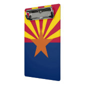 Mini klembord met vlag van Arizona, Verenigde Stat (Angled2)