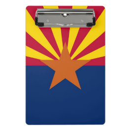 Mini klembord met vlag van Arizona, Verenigde Stat
