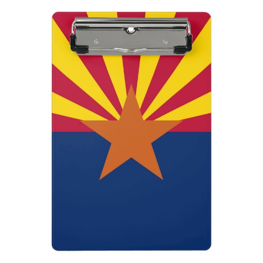 Mini klembord met vlag van Arizona, Verenigde Stat (Voorkant)