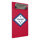 Mini klembord met vlag van Arkansas, Verenigde Sta (Schuin)