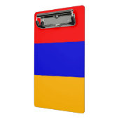 Mini klembord met vlag van Armenië (Angled2)