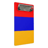 Mini klembord met vlag van Armenië (Schuin)
