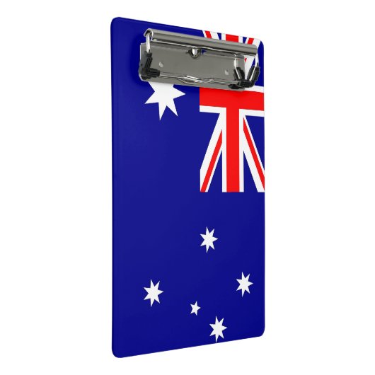Mini klembord met vlag van Australië (Schuin)