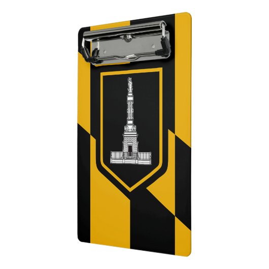 Mini-klembord met vlag van Baltimore, VS Mini Klembord (Angled2)