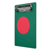 Mini klembord met vlag van Bangladesh (Angled2)