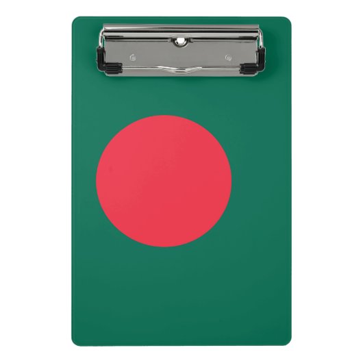 Mini klembord met vlag van Bangladesh (Voorkant)
