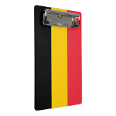 Mini klembord met vlag van België (Schuin)