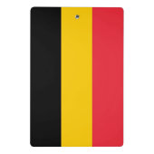 Mini klembord met vlag van België (Achterkant)