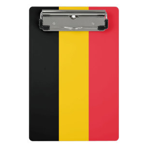Mini klembord met vlag van België