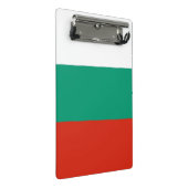 Mini klembord met vlag van Bulgarije (Schuin)