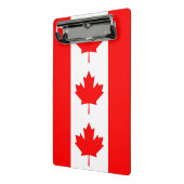 Mini klembord met vlag van Canada (Angled2)