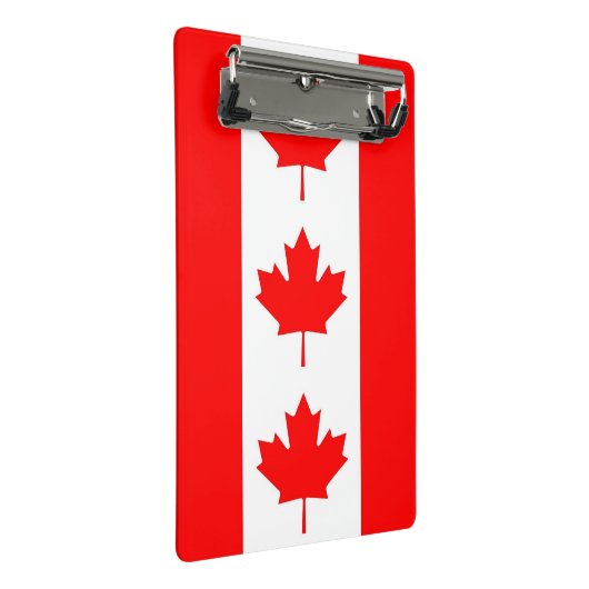 Mini klembord met vlag van Canada (Schuin)