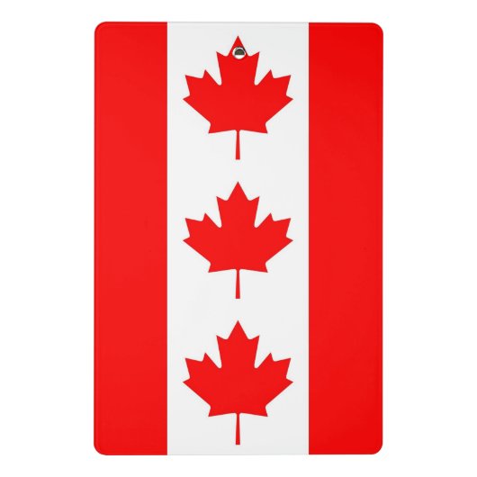 Mini klembord met vlag van Canada (Achterkant)