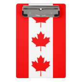 Mini klembord met vlag van Canada (Voorkant)