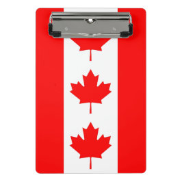 Mini klembord met vlag van Canada