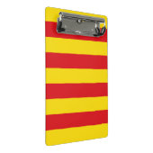 Mini klembord met vlag van Catalonië (Schuin)